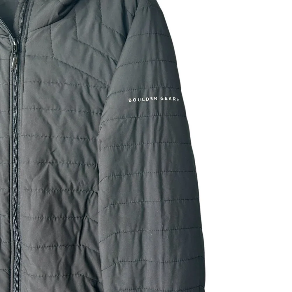 Boulder Gear Brooks Hybrid Men's Insulated Jacket | Size L |‎ Black Outdoor